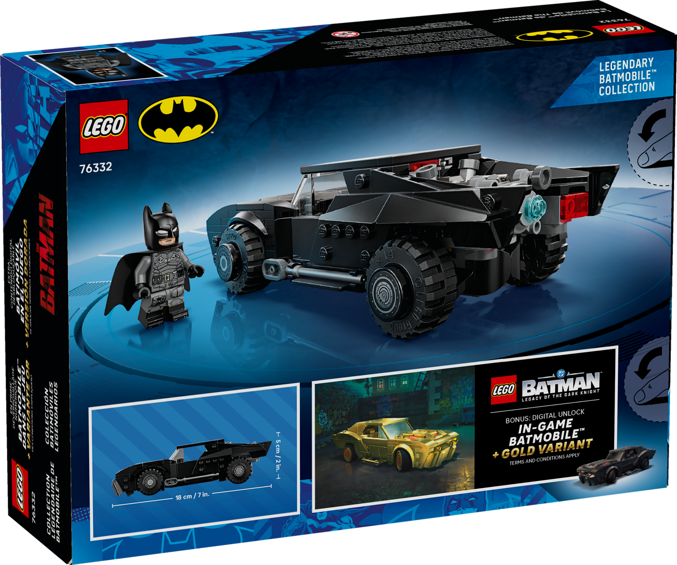 LEGO DC The Batman Batmobile 76332 Collectible Model Car Building Toy-76332-Bricking Lebanon