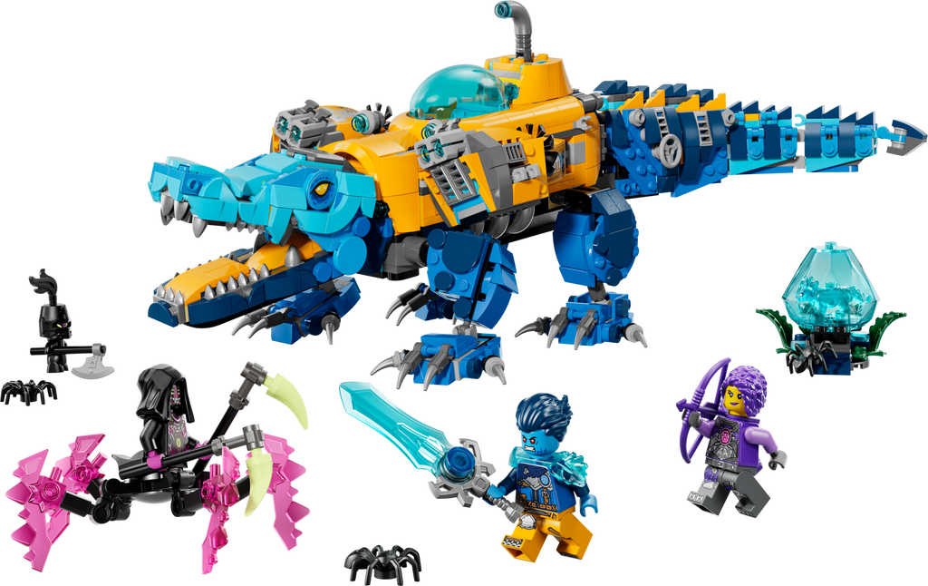 LEGO DREAMZzz Crocodile Submarine 71512 2-in-1 Rebuildable Submarine Toy-Lego / Dreamzzz-Bricking Lebanon