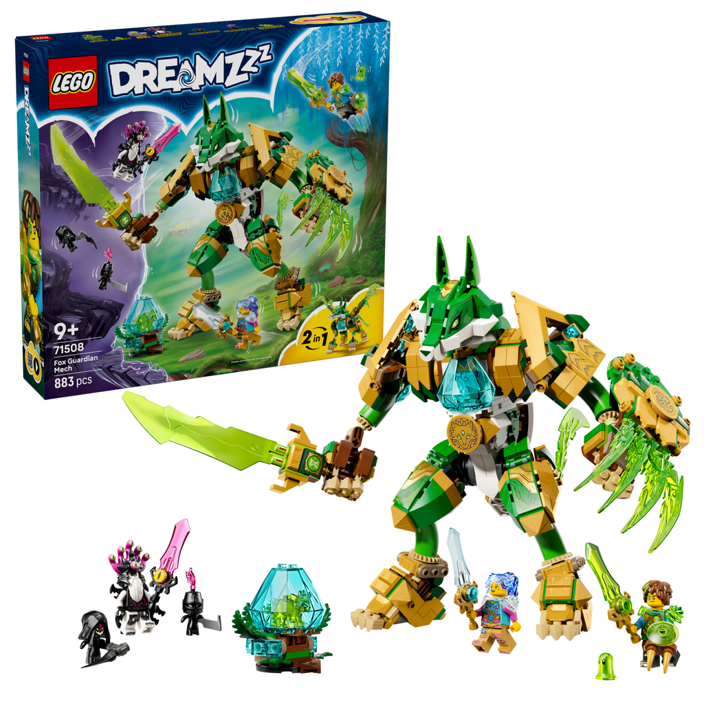 LEGO DREAMZzz Fox Guardian Mech 71508 Rebuildable Fantasy Toy Set-Lego / Dreamzzz-Bricking Lebanon