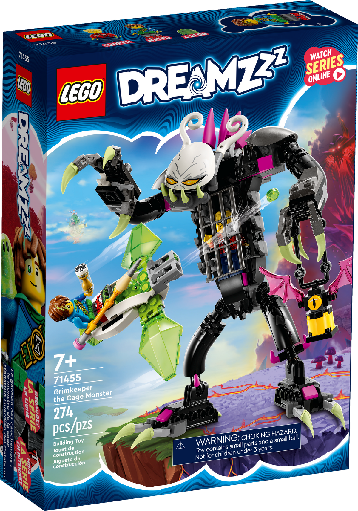 LEGO DREAMZzz Grimkeeper the Cage Monster 71455 Rescue-Bricking Lebanon