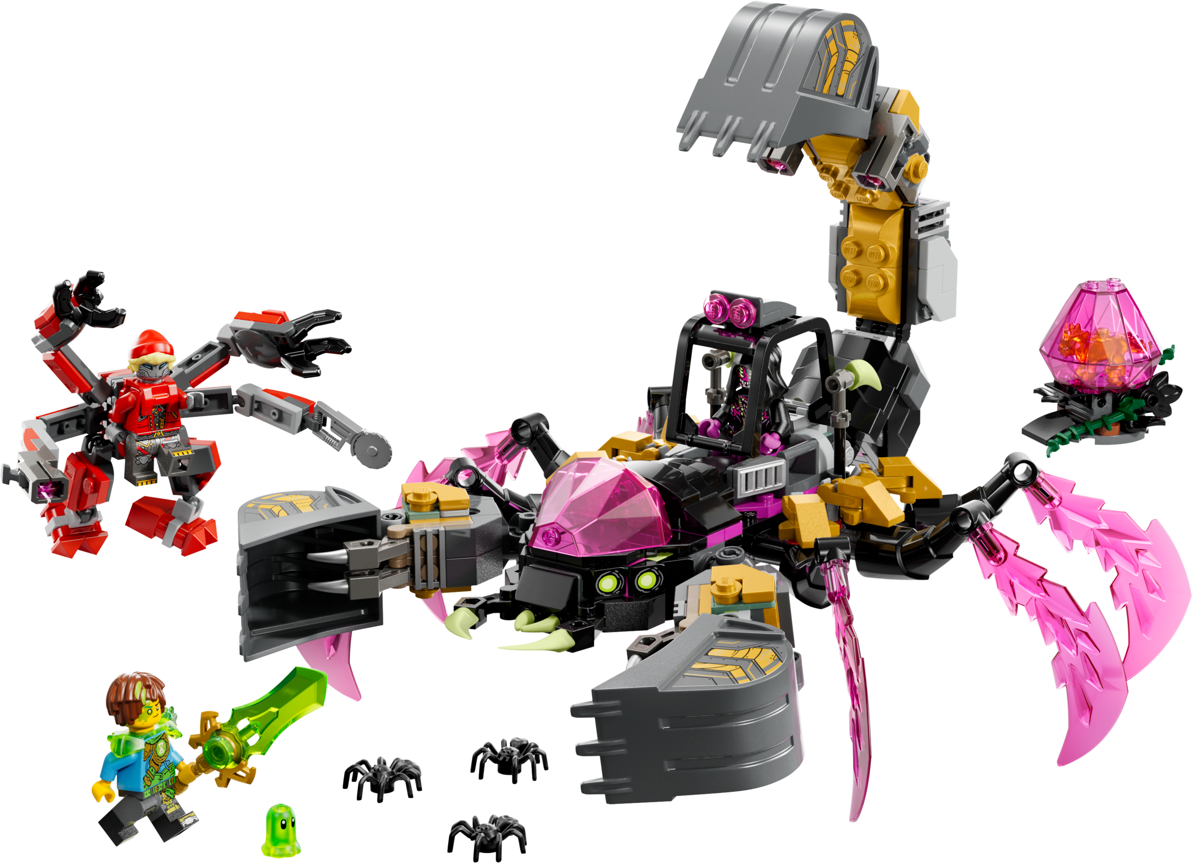 LEGO DREAMZzz Nightmare Scorpion Digger 71513 Rebuildable Building Toy Set-Lego / Dreamzzz-Bricking Lebanon