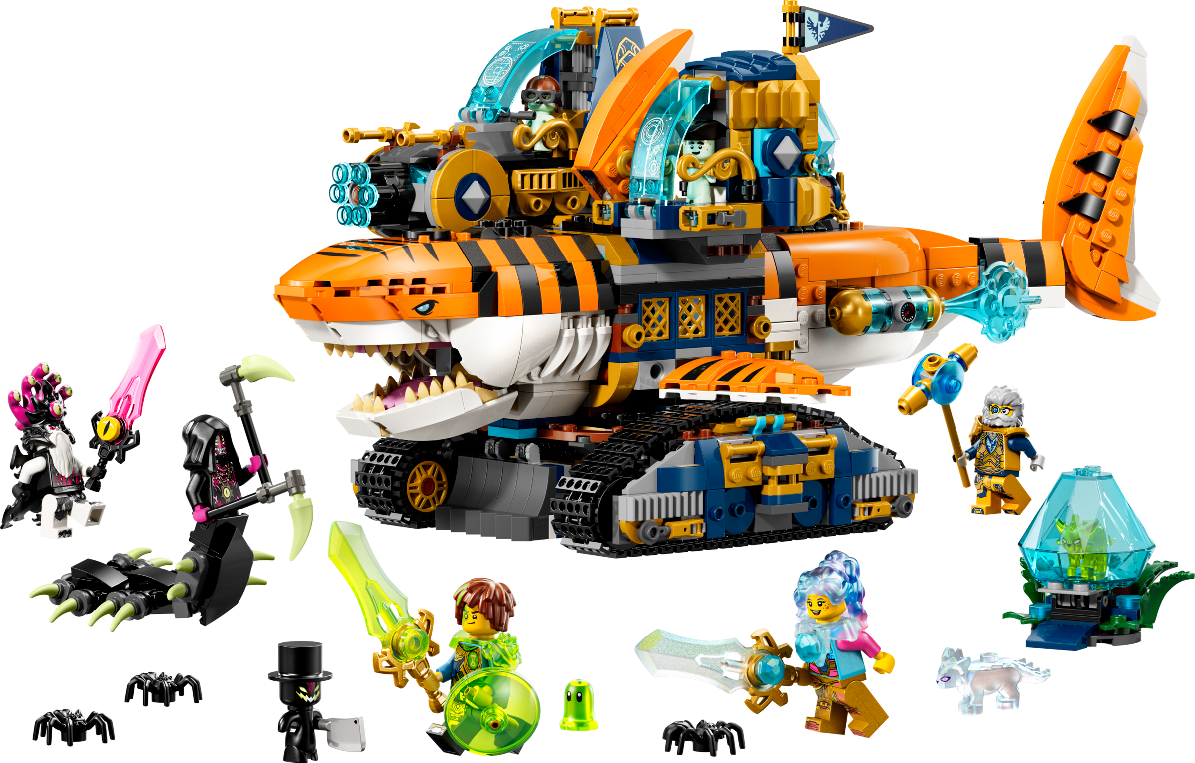 LEGO DREAMZzz Tiger Shark Tank 71515 2-in-1 Transforming Building Toy-Lego / Dreamzzz-Bricking Lebanon