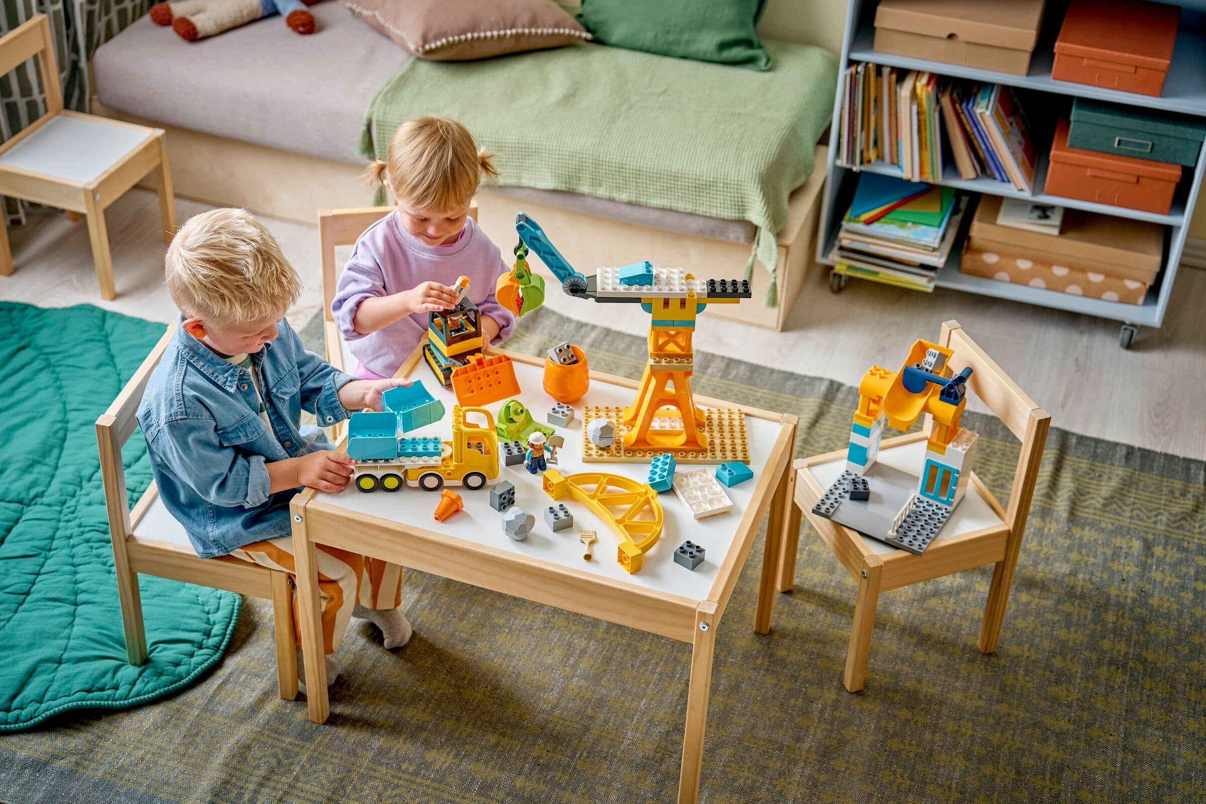 LEGO DUPLO 3-in-1 Construction Site and Vehicles Toy 10476-Lego / Duplo-Bricking Lebanon