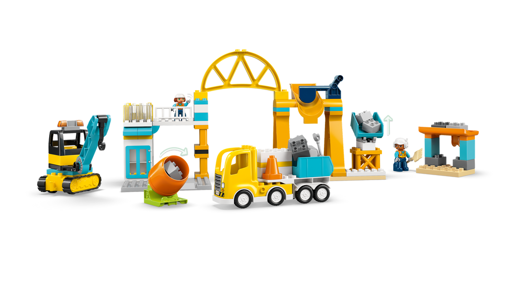 LEGO DUPLO 3-in-1 Construction Site and Vehicles Toy 10476-Lego / Duplo-Bricking Lebanon