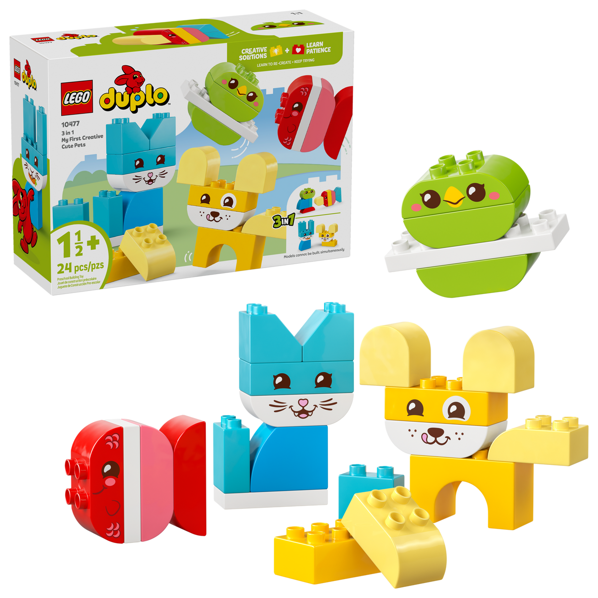LEGO DUPLO 3-in-1 Creative Cute Pets 10477-Bricking Lebanon
