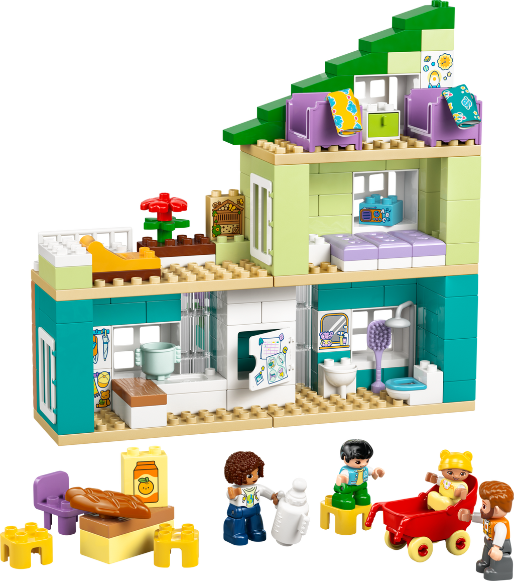 LEGO DUPLO 3-in-1 Modern Family House with Figures 10470-Bricking Lebanon