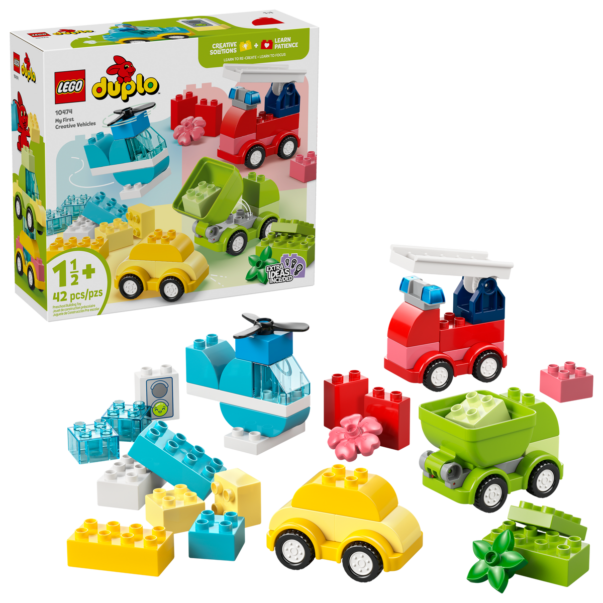 LEGO DUPLO My First Creative Vehicles Rebuildable 10474-Bricking Lebanon
