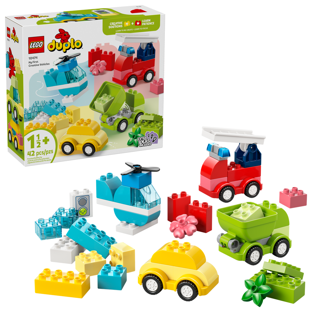 LEGO DUPLO My First Creative Vehicles Rebuildable 10474 Toddler Set-Lego / Duplo-Bricking Lebanon