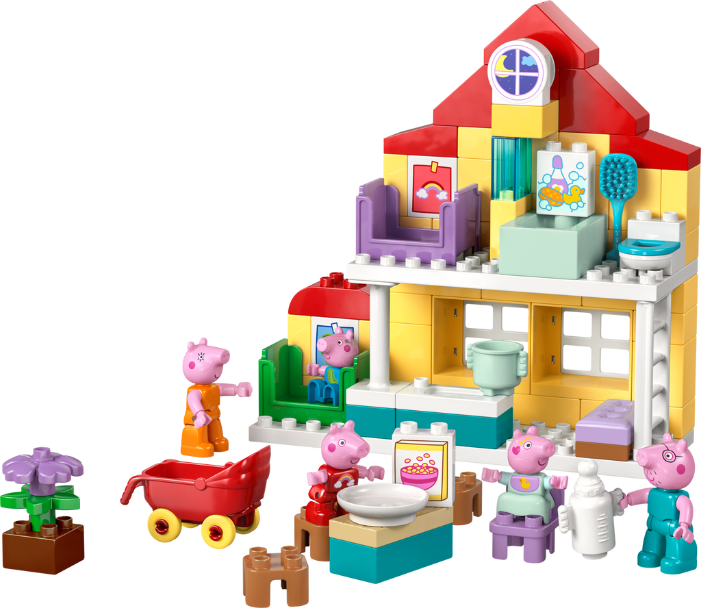 LEGO DUPLO Peppa Pig Family House 10467-Bricking Lebanon