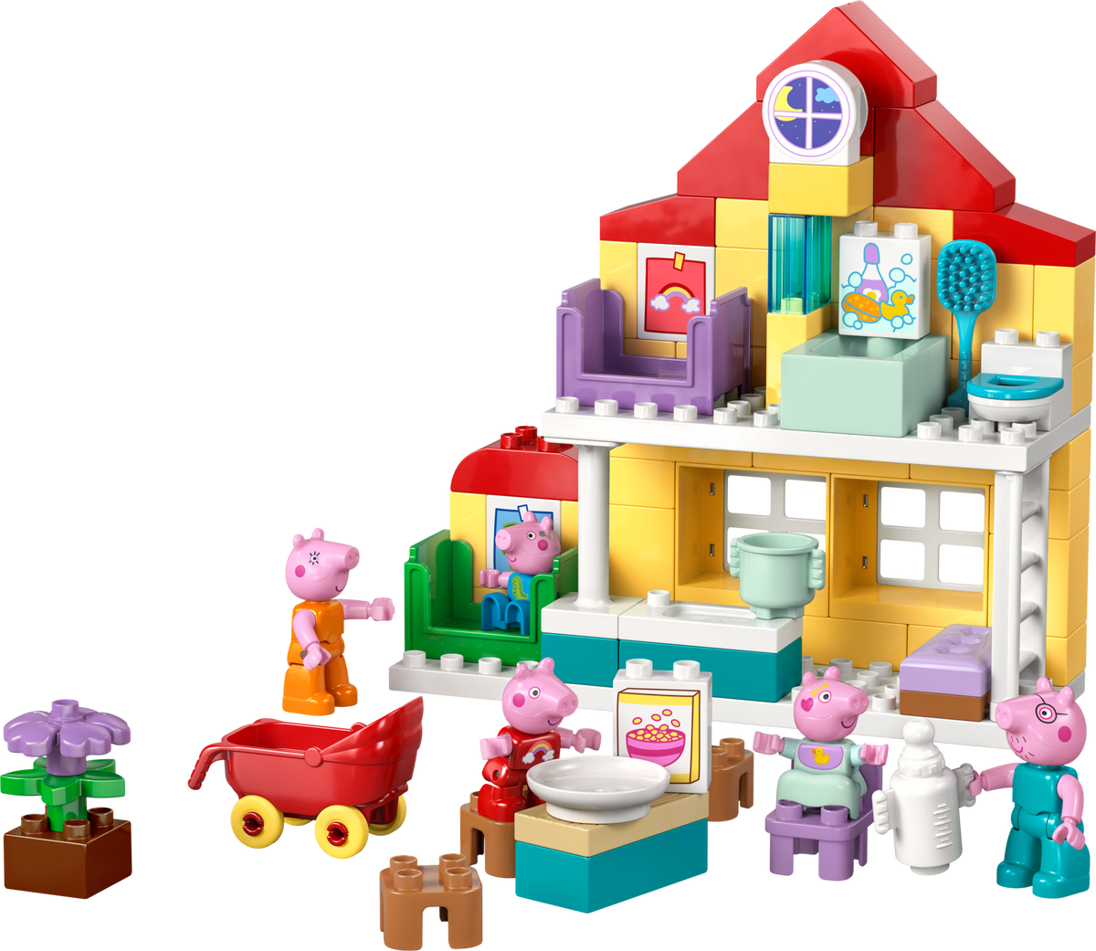 LEGO DUPLO Peppa Pig Family House 10467-Bricking Lebanon