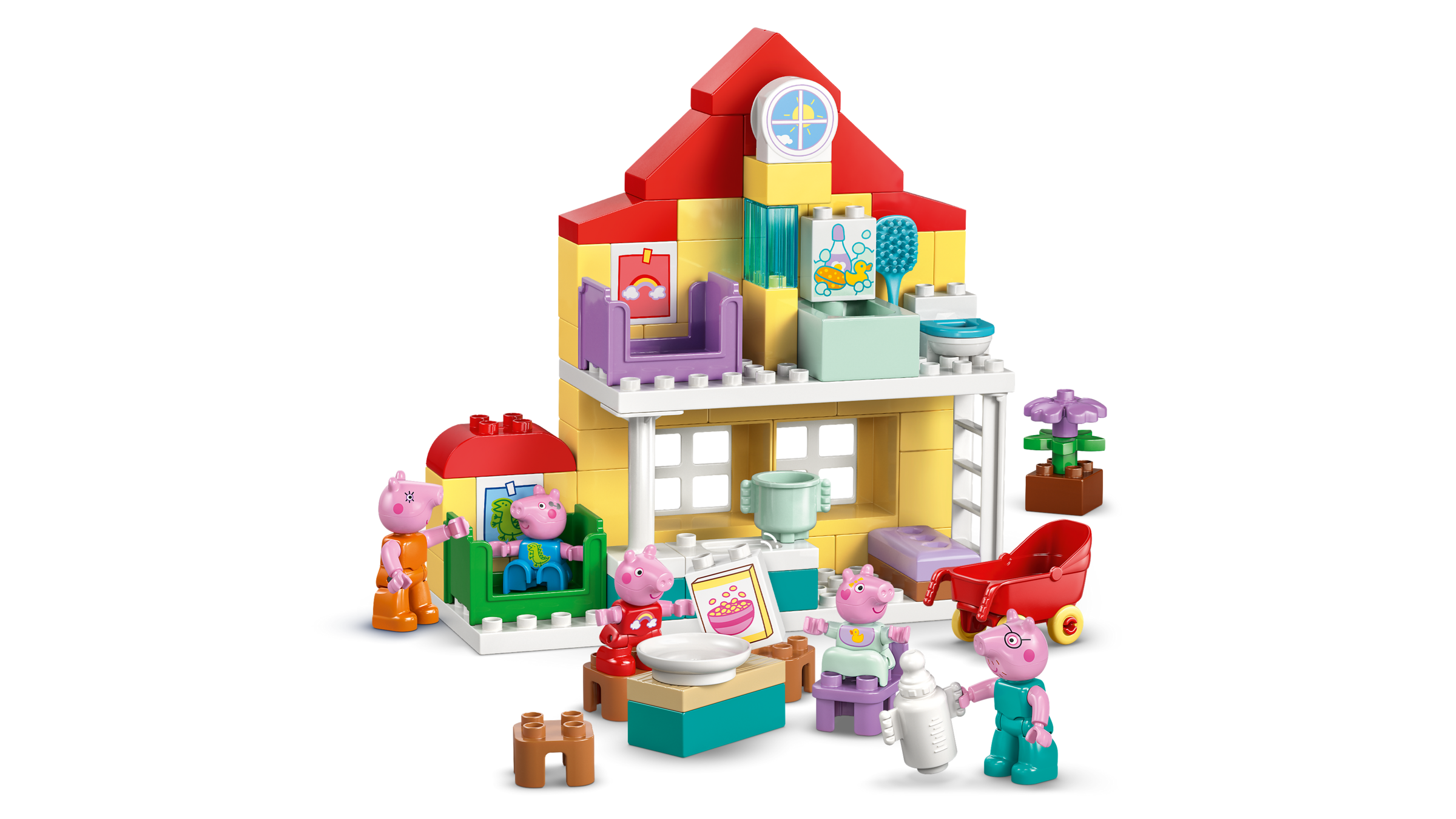 LEGO DUPLO Peppa Pig Family House Building Toy Set 10467-10467-Bricking Lebanon