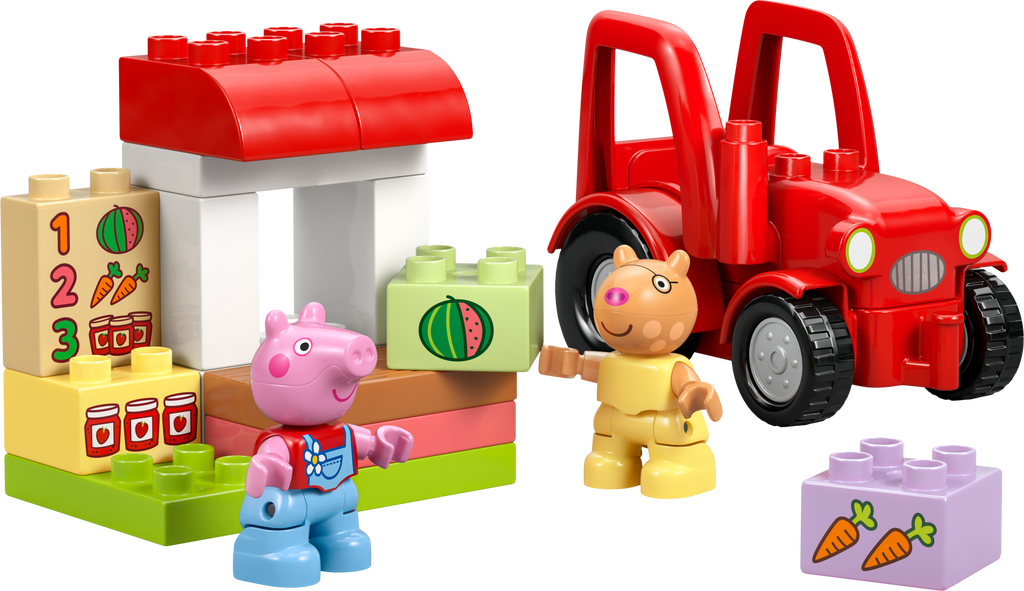 LEGO DUPLO Peppa Pig Tractor and Market Farm 10468-Bricking Lebanon