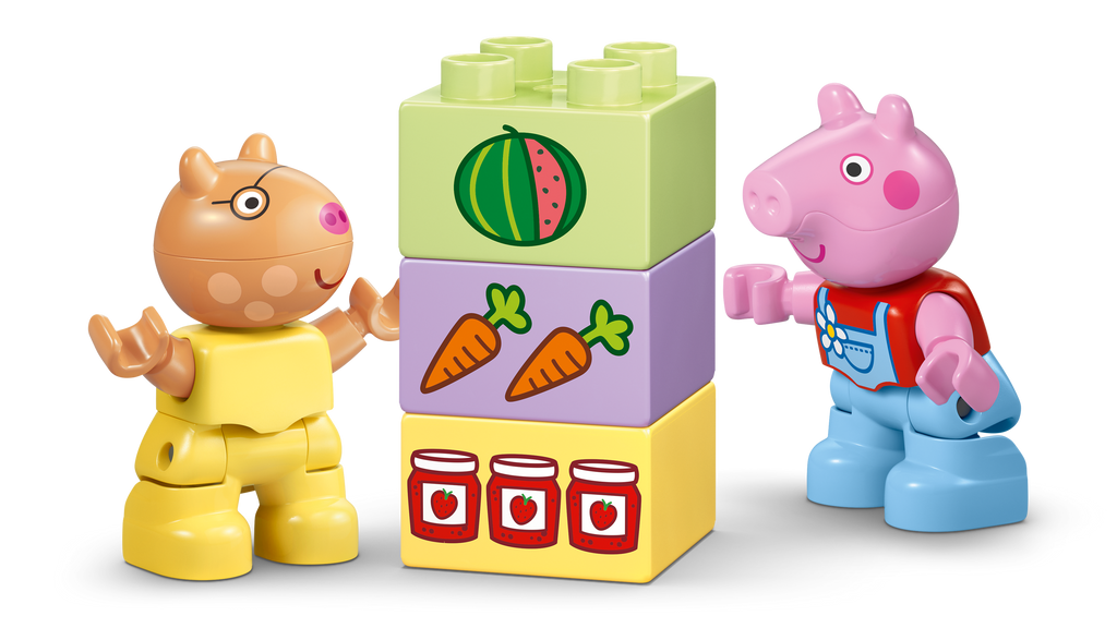 LEGO DUPLO Peppa Pig Tractor and Market Farm Building Set-10468-Bricking Lebanon