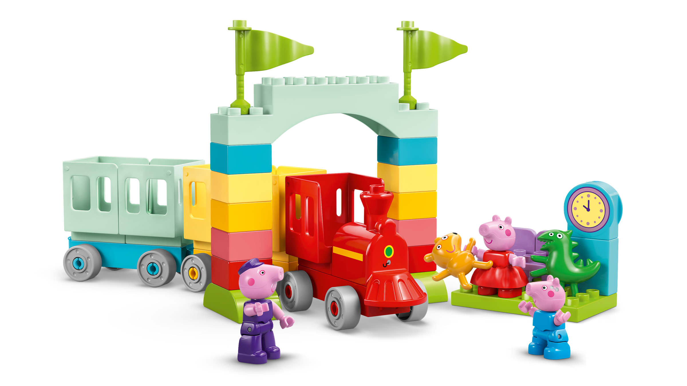 LEGO DUPLO Peppa Pig Train Ride with Grandpa Pig Set 10466-10466-Bricking Lebanon