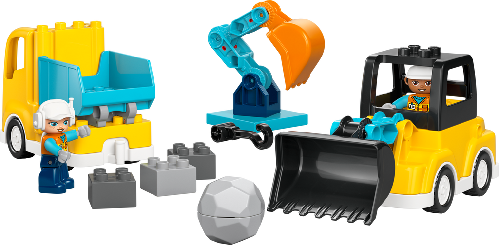 LEGO DUPLO Town 3-in-1 Construction Vehicles 10475-Bricking Lebanon