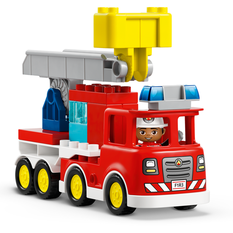 LEGO DUPLO Town Fire Truck with Hose and Firefighter 10473-Lego / Duplo-Bricking Lebanon