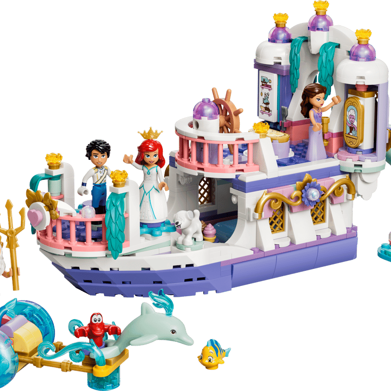 LEGO Disney Ariel's Royal Wedding Boat 43299-Bricking Lebanon