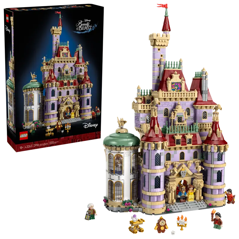 LEGO Disney Beauty and the Beast Castle 43263-Bricking Lebanon