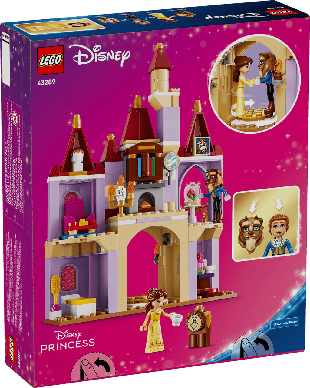 LEGO Disney Belle & the Beast's Enchanted Castle 43289-Bricking Lebanon