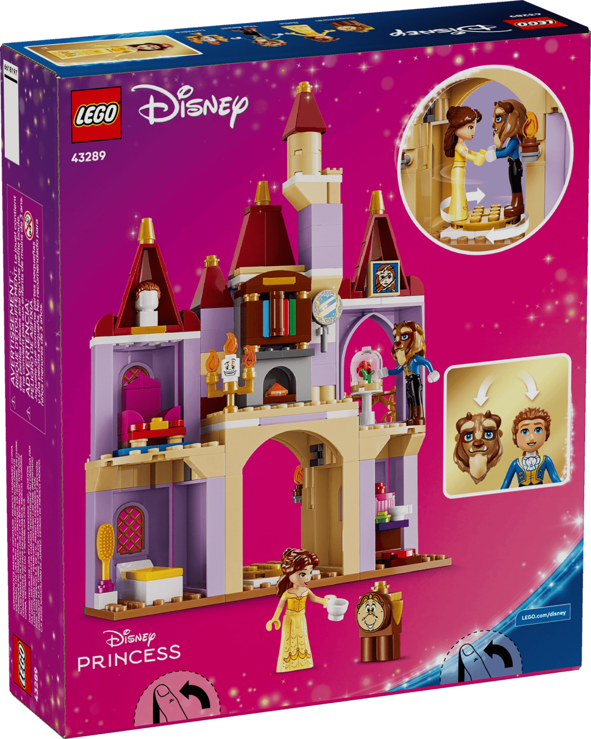 LEGO Disney Belle & the Beast's Enchanted Castle 43289-Bricking Lebanon