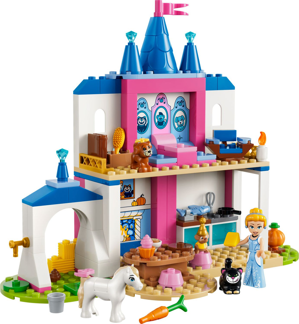 LEGO Disney Cinderella Animal Friends Castle 43283-Bricking Lebanon