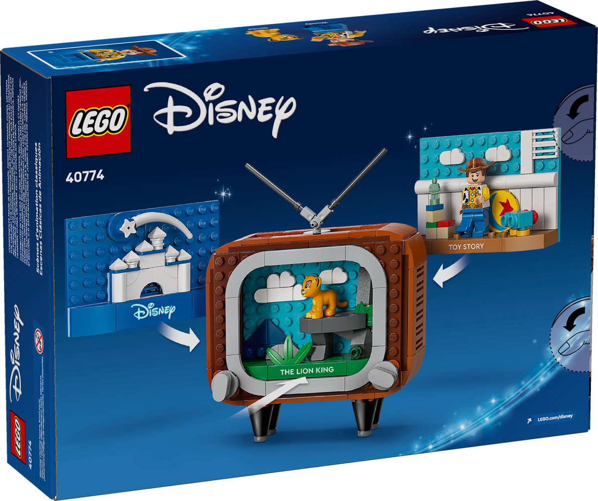 LEGO Disney Classic Animation Scenes Retro TV 40774-Bricking Lebanon