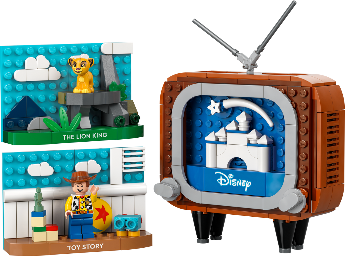 LEGO Disney Classic Animation Scenes Retro TV 40774-Bricking Lebanon