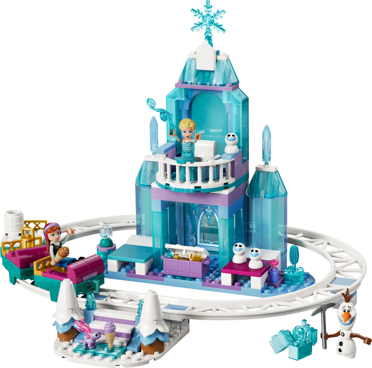 LEGO Disney Frozen Elsa's Ice Castle Snow Ride Adventure 43281-Bricking Lebanon