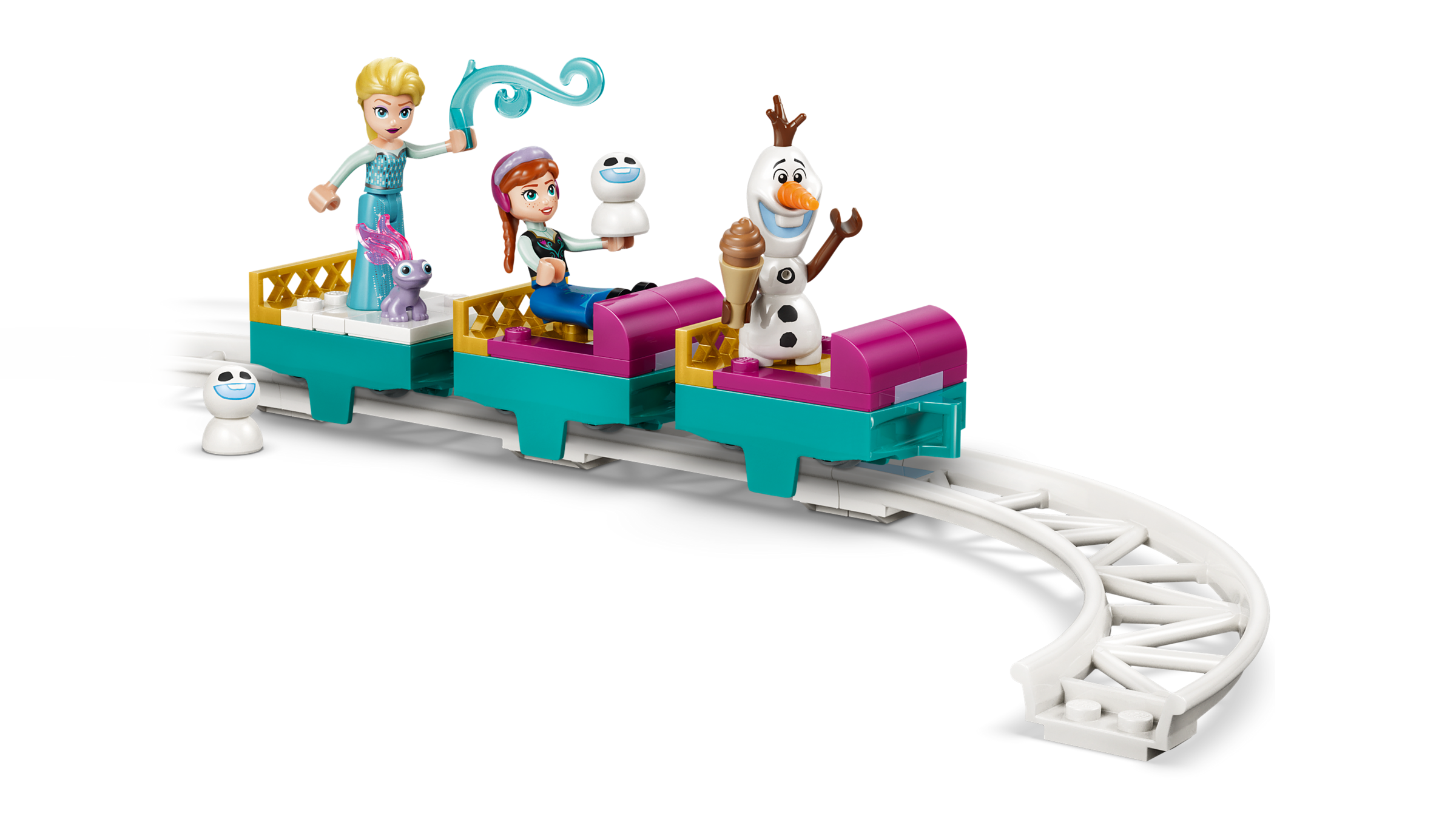 LEGO Disney Frozen Elsa's Ice Castle Snow Ride Adventure 43281-Lego / Disney-Bricking Lebanon