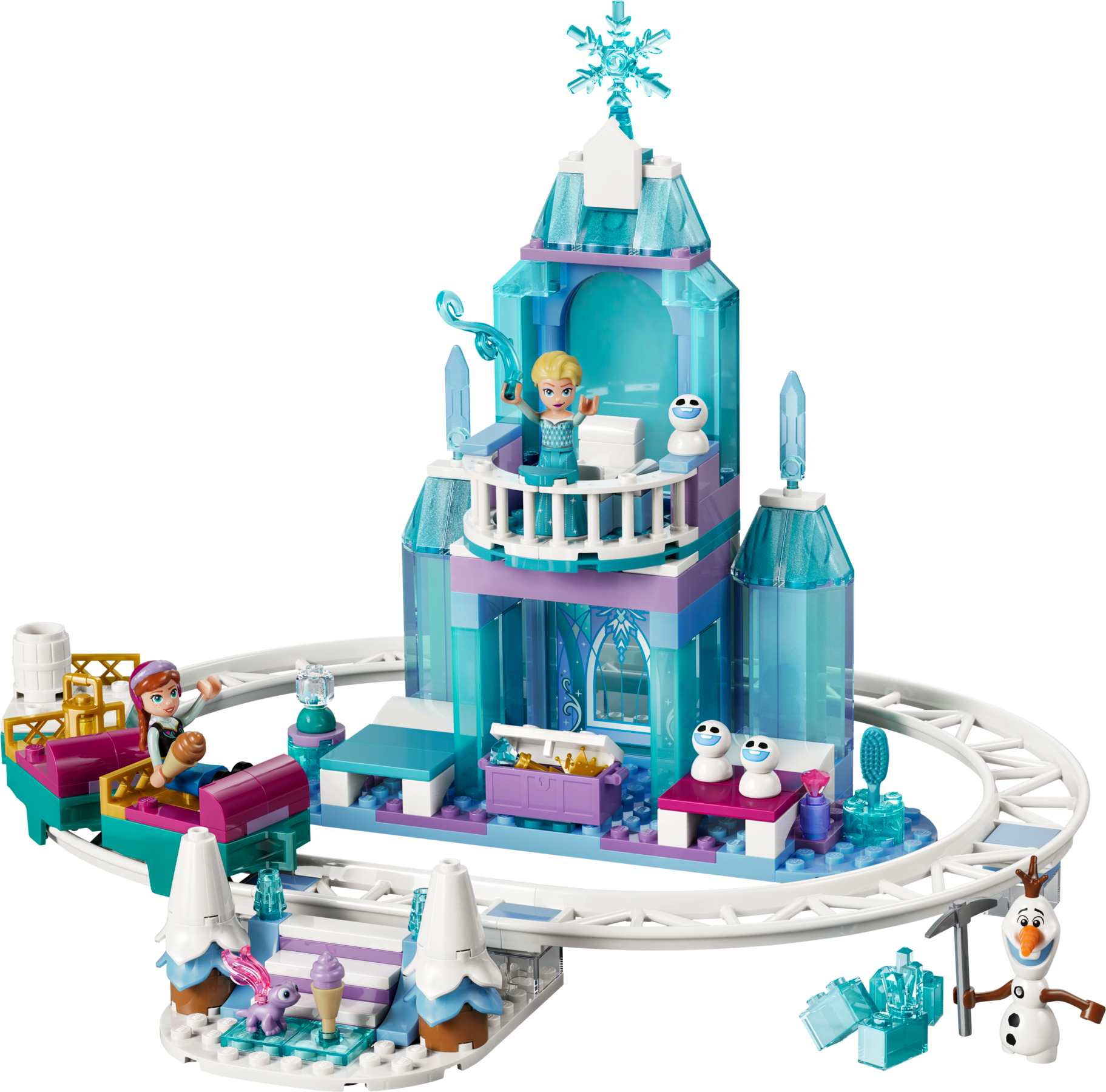 LEGO Disney Frozen Elsa's Ice Castle Snow Ride Adventure 43281-Lego / Disney-Bricking Lebanon