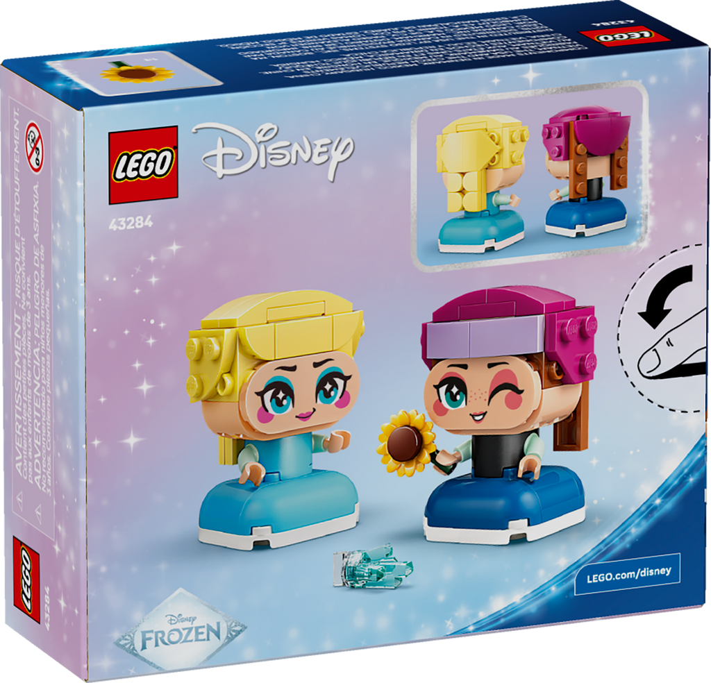 LEGO Disney Frozen Mini Anna & Elsa Collectible Building Toy 43284-Lego / Disney-Bricking Lebanon