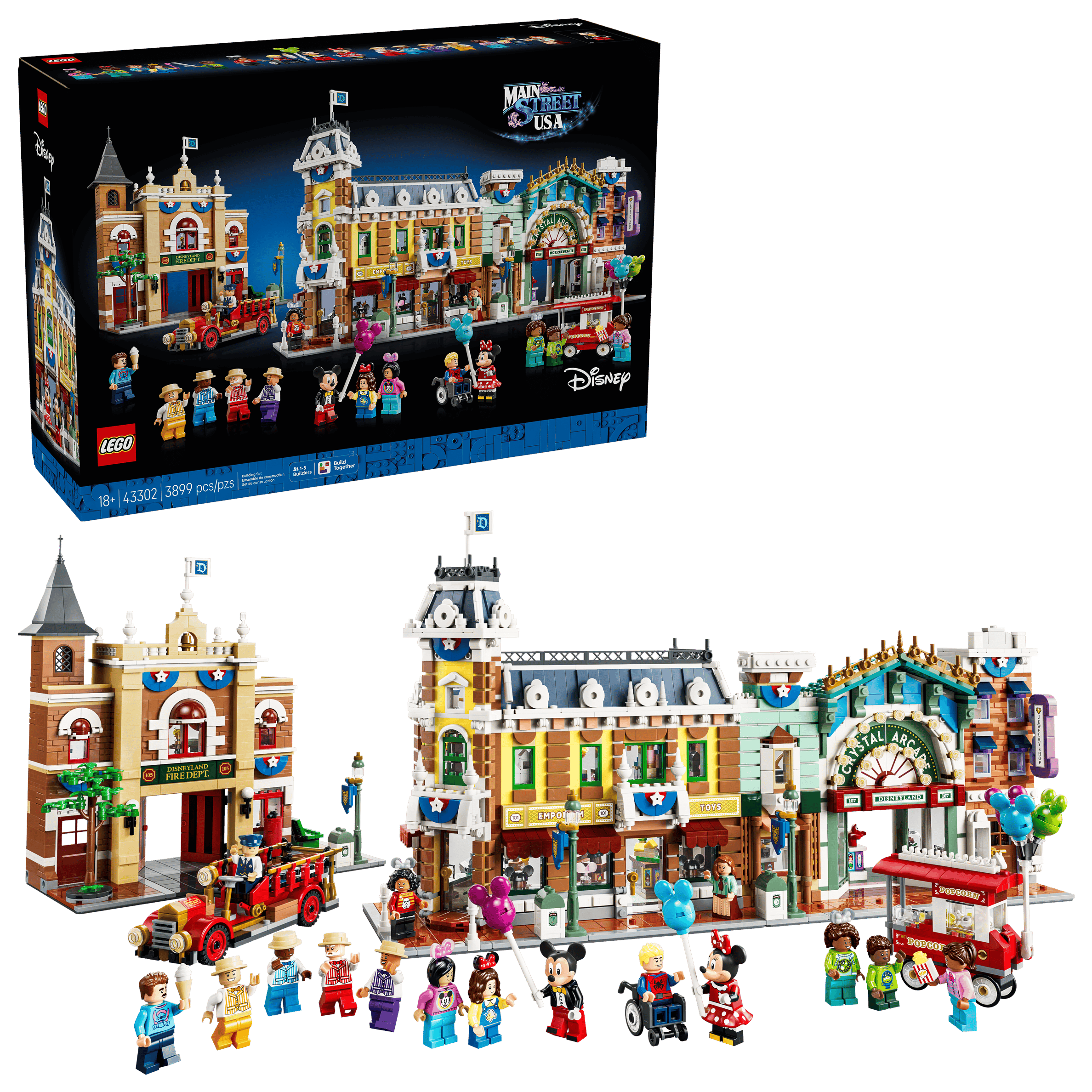 LEGO Disney Main Street, U.S.A. Modular Set 43302