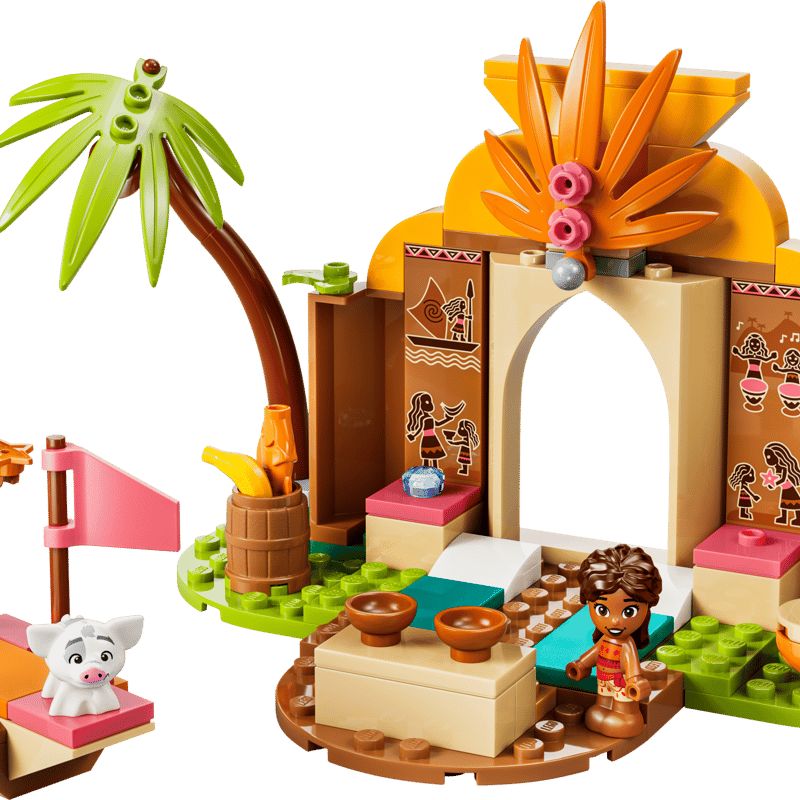 LEGO Disney Moana Village House & Boat 43282-Bricking Lebanon