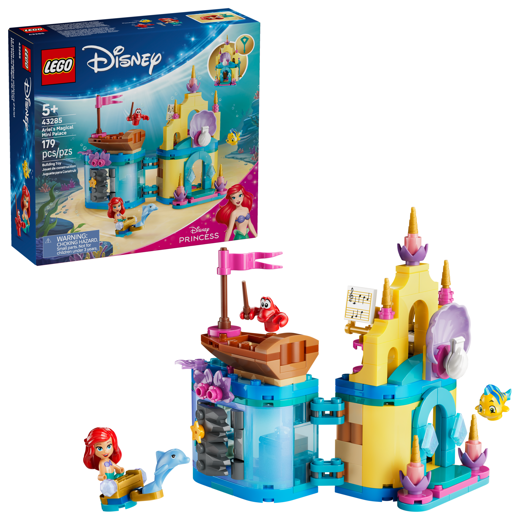 LEGO Disney Princess Ariel's Magical Mini Palace 43285 Princess Building Set-Lego / Disney-Bricking Lebanon