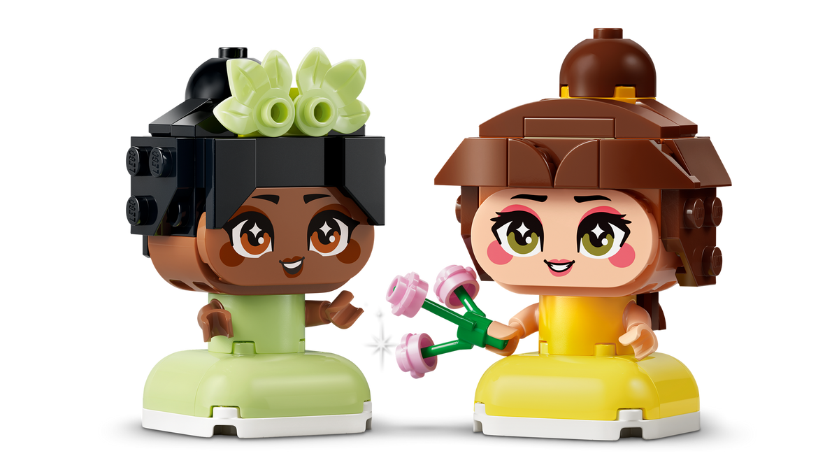 LEGO Disney Princess Mini Belle and Tiana Castle Playset 43291-Bricking Lebanon