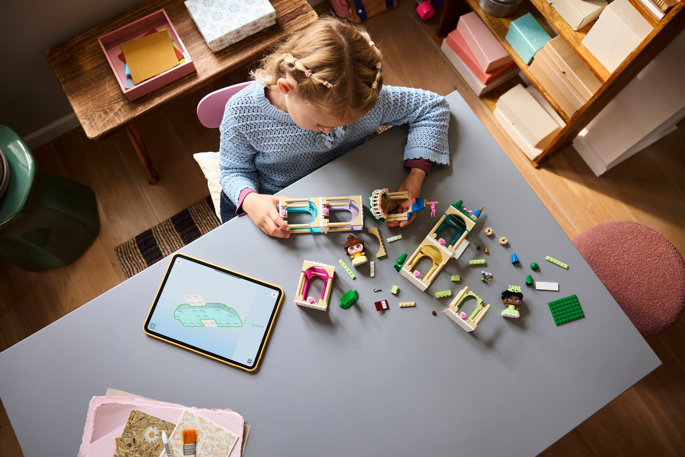 LEGO Disney Princess Mini Belle and Tiana Castle Playset-Lego / Disney-Bricking Lebanon