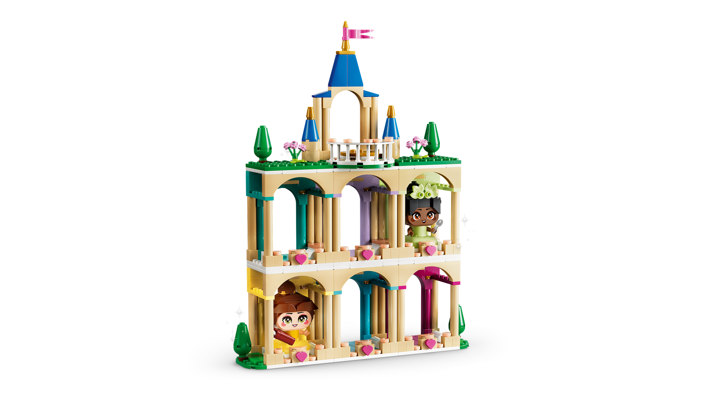 LEGO Disney Princess Mini Belle and Tiana Castle Playset-Lego / Disney-Bricking Lebanon