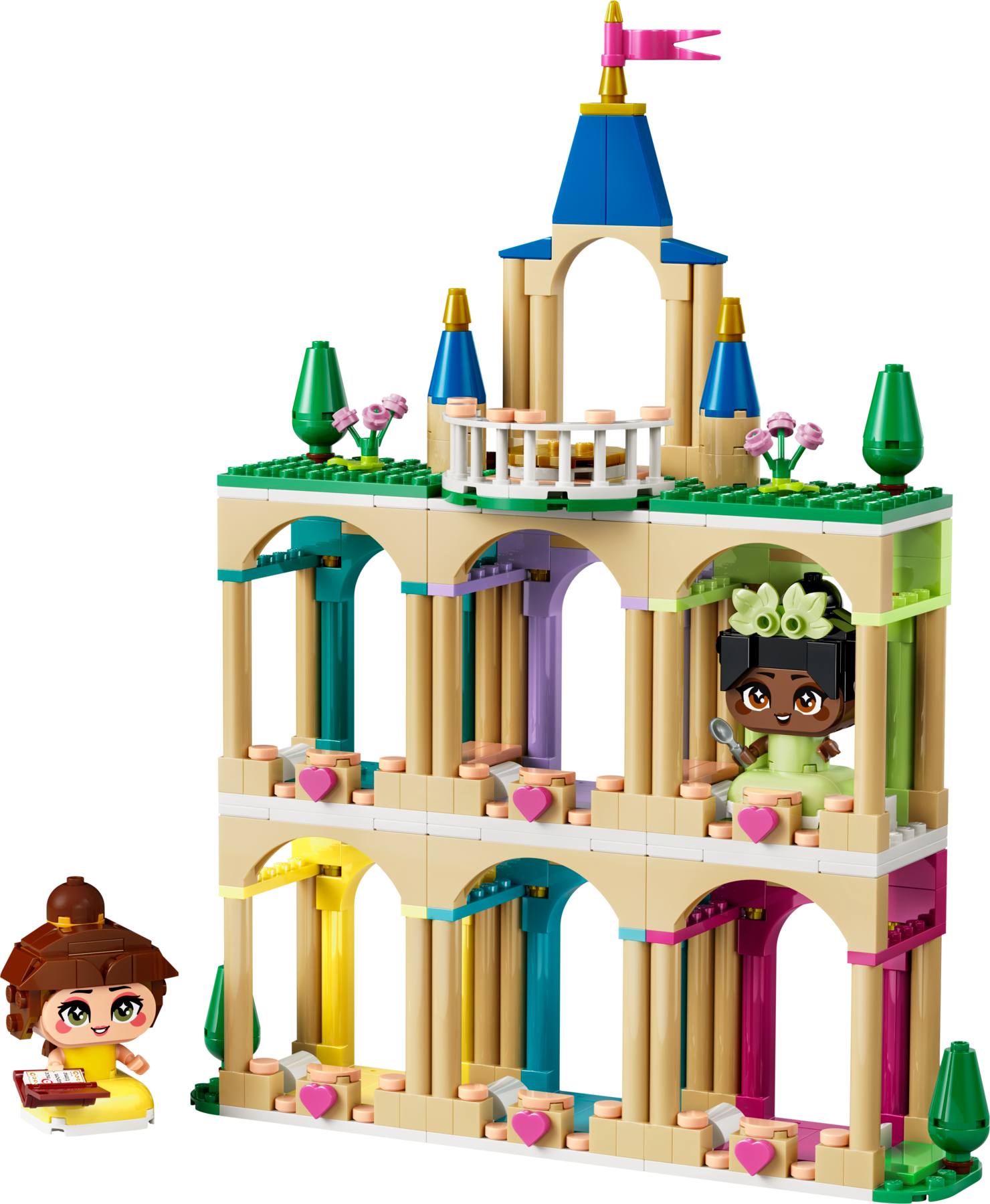 LEGO Disney Princess Mini Belle and Tiana Castle Playset-Lego / Disney-Bricking Lebanon