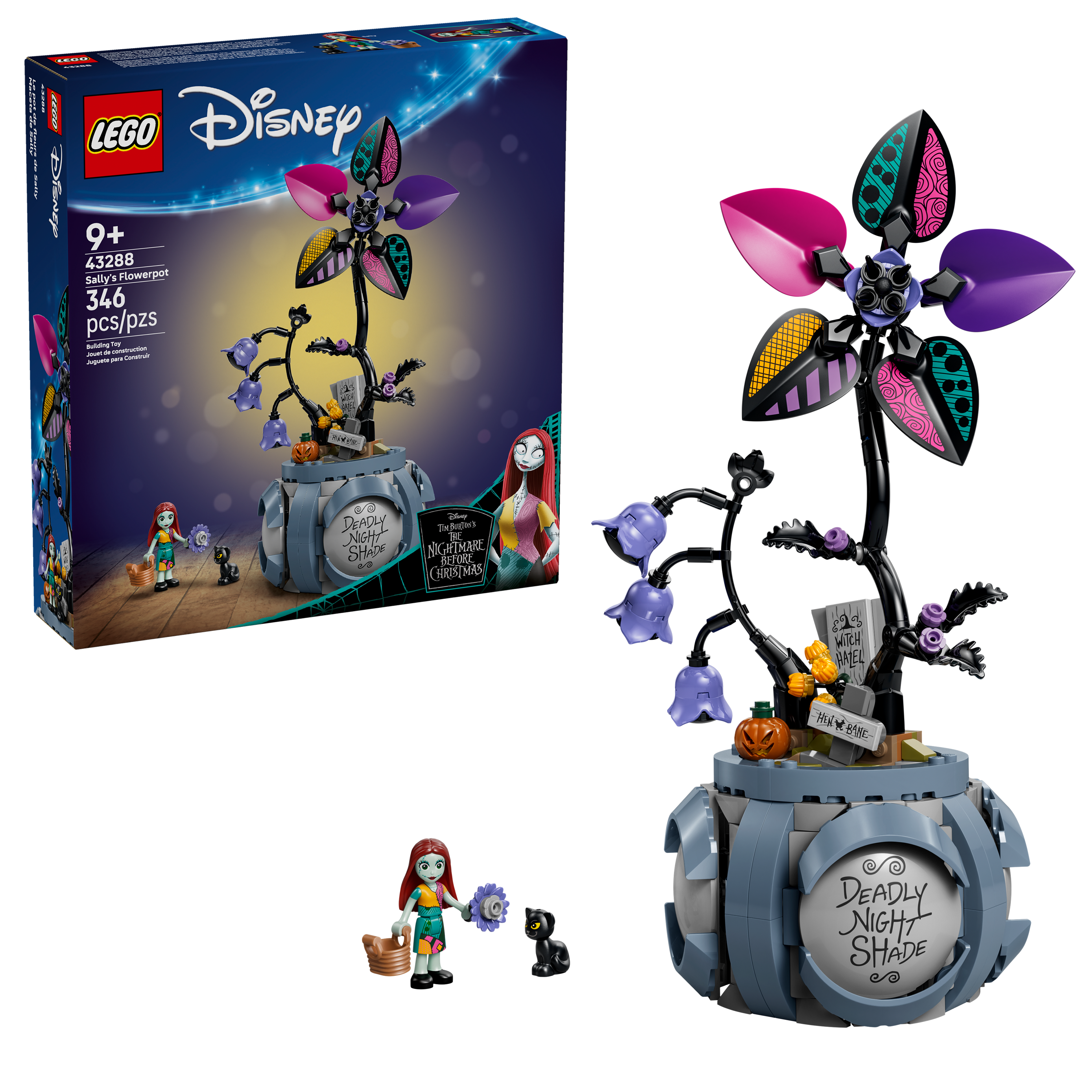 LEGO Disney Sally's Flowerpot Building Set with Secret Compartment-43288-Bricking Lebanon