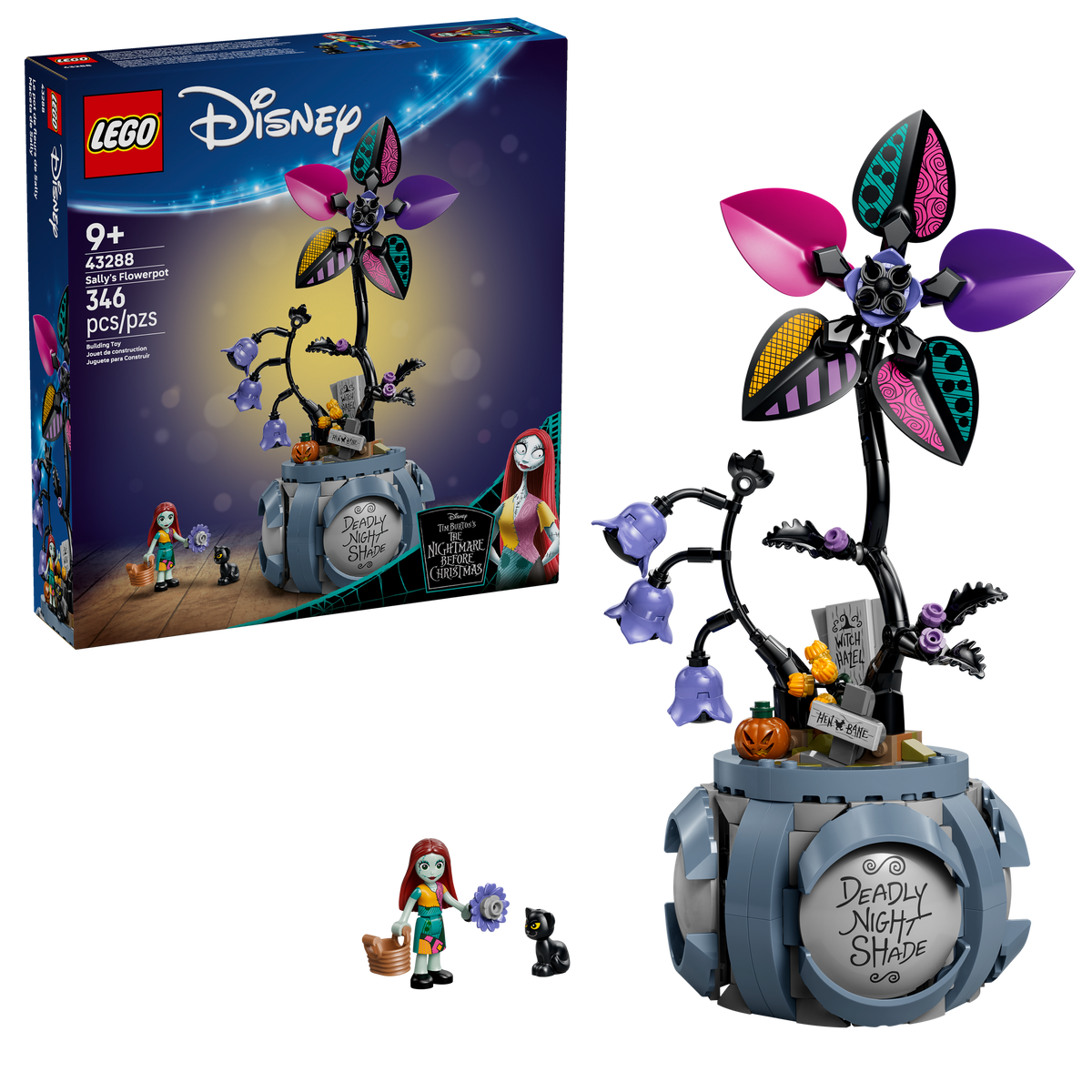 LEGO Disney Sally's Flowerpot with Secret Compartment 43288-Bricking Lebanon