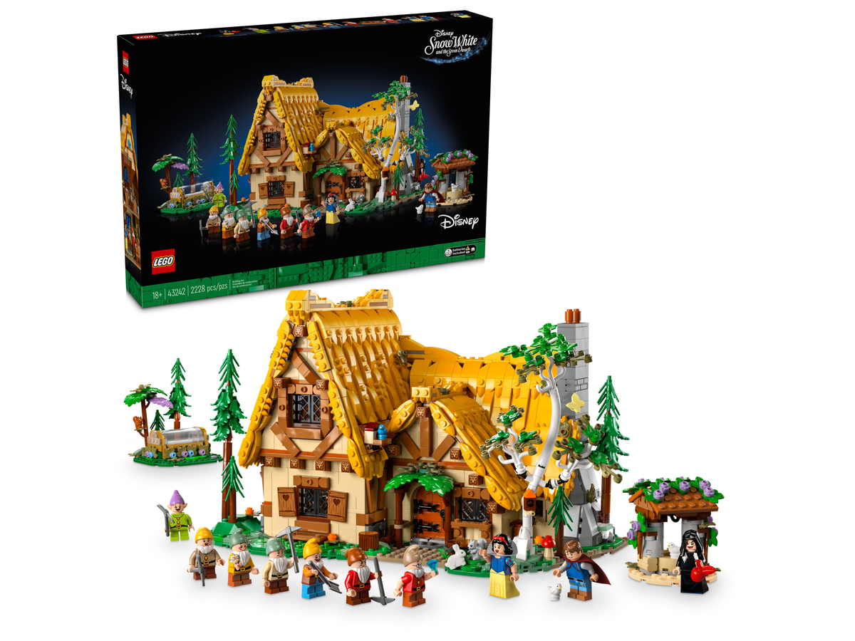 LEGO Disney Snow White and the Seven Dwarfs' Cottage 43242-Bricking Lebanon