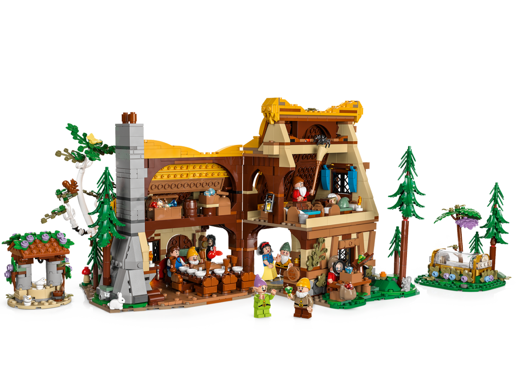 LEGO Disney Snow White and the Seven Dwarfs' Cottage 43242-Bricking Lebanon