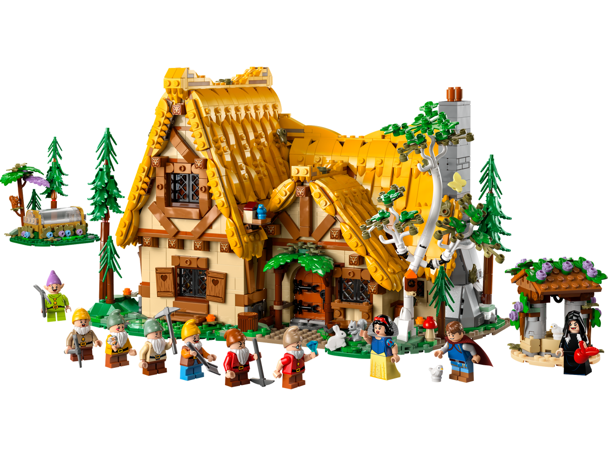 LEGO Disney Snow White and the Seven Dwarfs' Cottage 43242-Bricking Lebanon