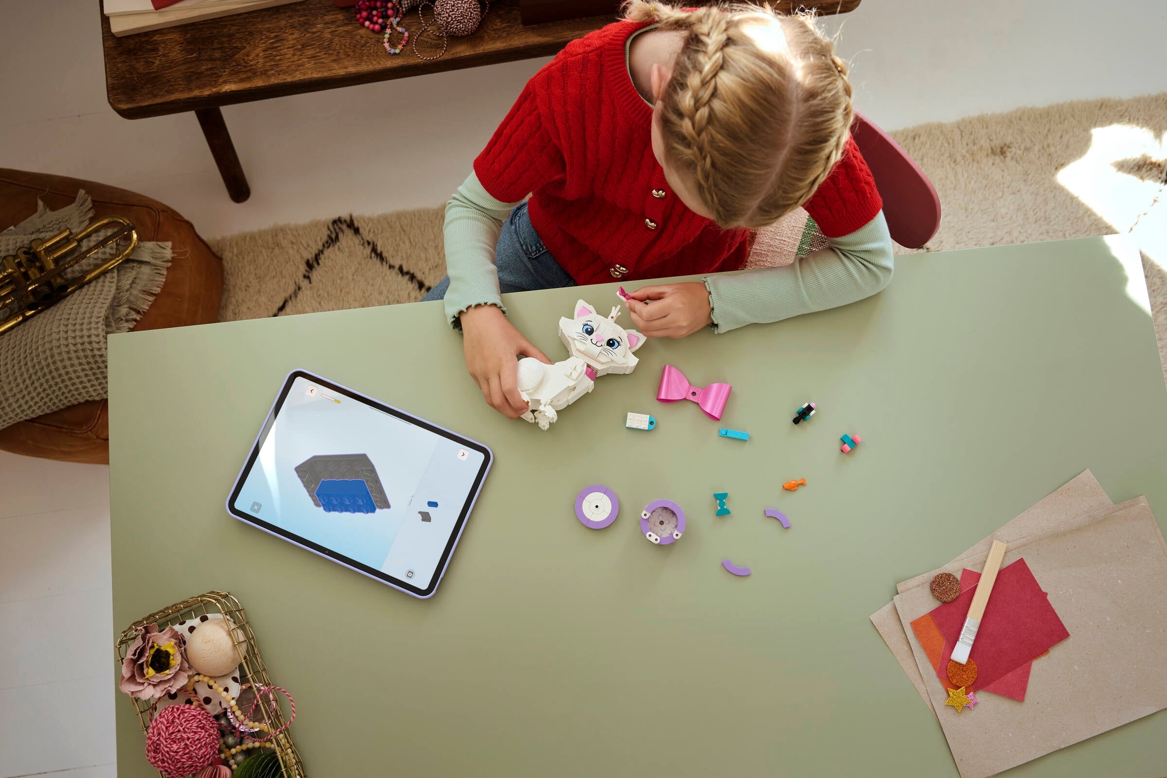 LEGO Disney The Aristocats Adorable Marie 43286 Posable Cat Building Set-Lego / Disney-Bricking Lebanon