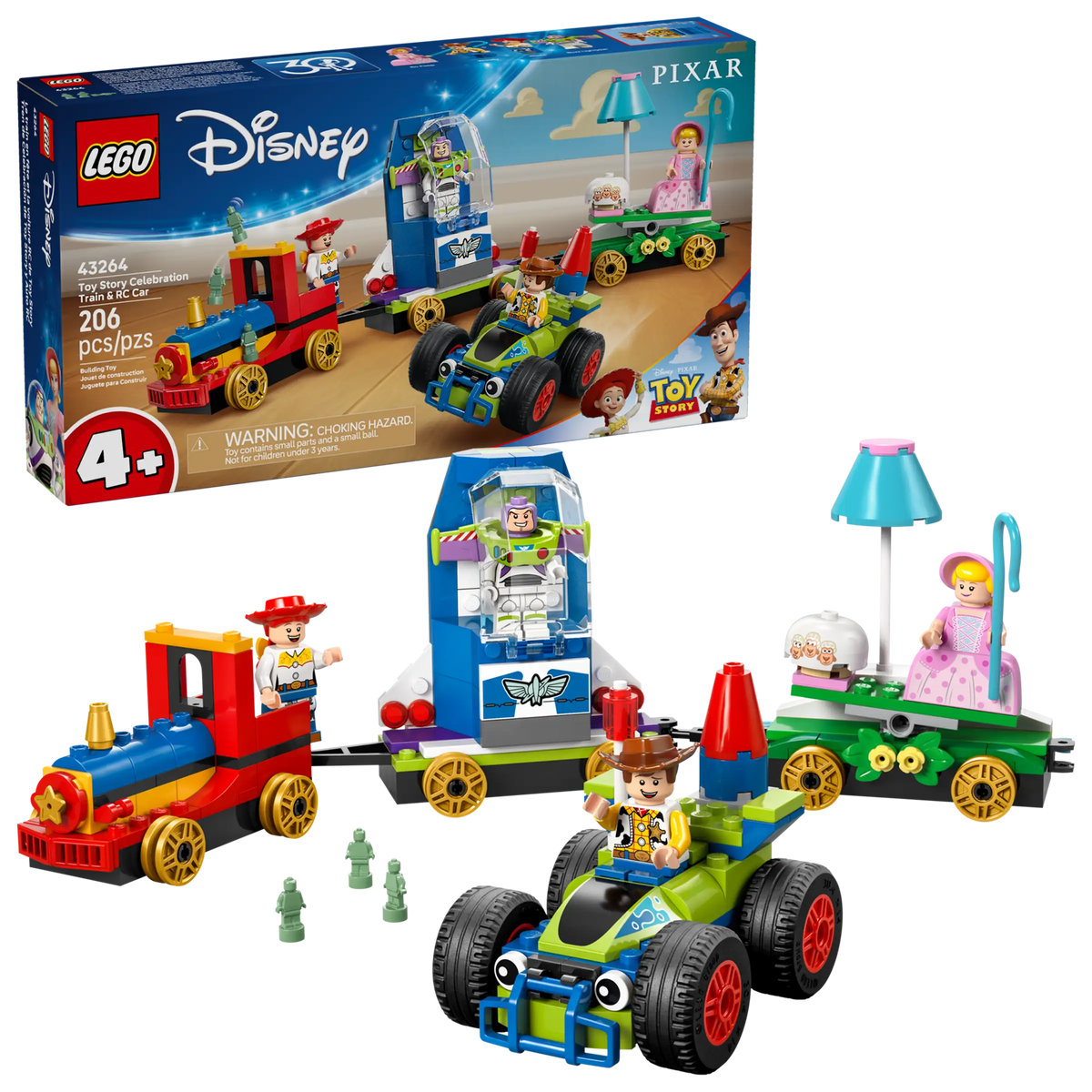 LEGO Disney Toy Story Celebration Train & RC Car 43264-Bricking Lebanon