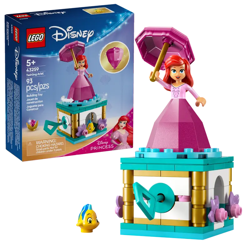 LEGO Disney Twirling Ariel 43259-Bricking Lebanon