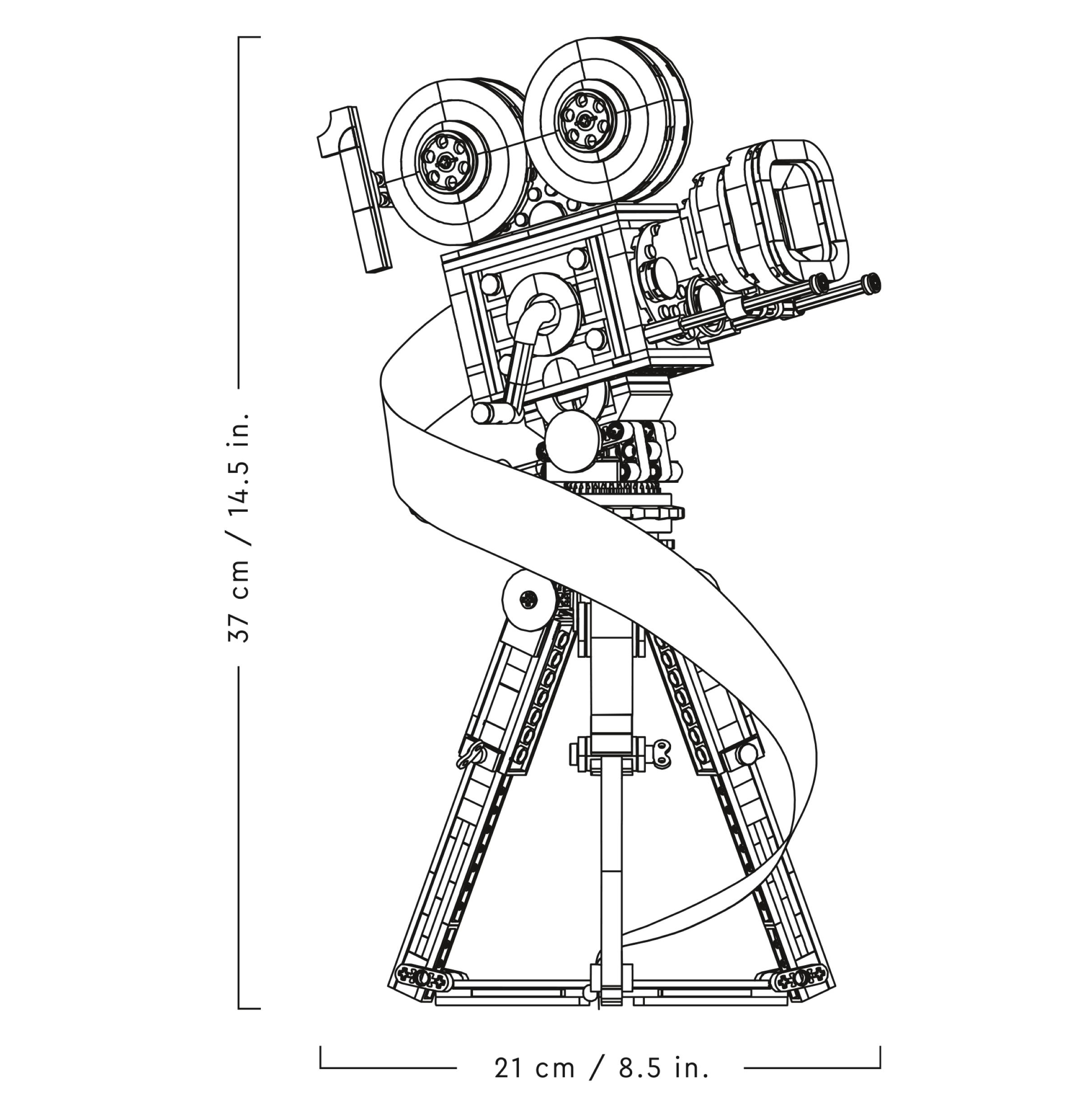 LEGO Disney Walt Disney Tribute Camera 43230 Collectible Building Set-LEGO-Bricking Lebanon