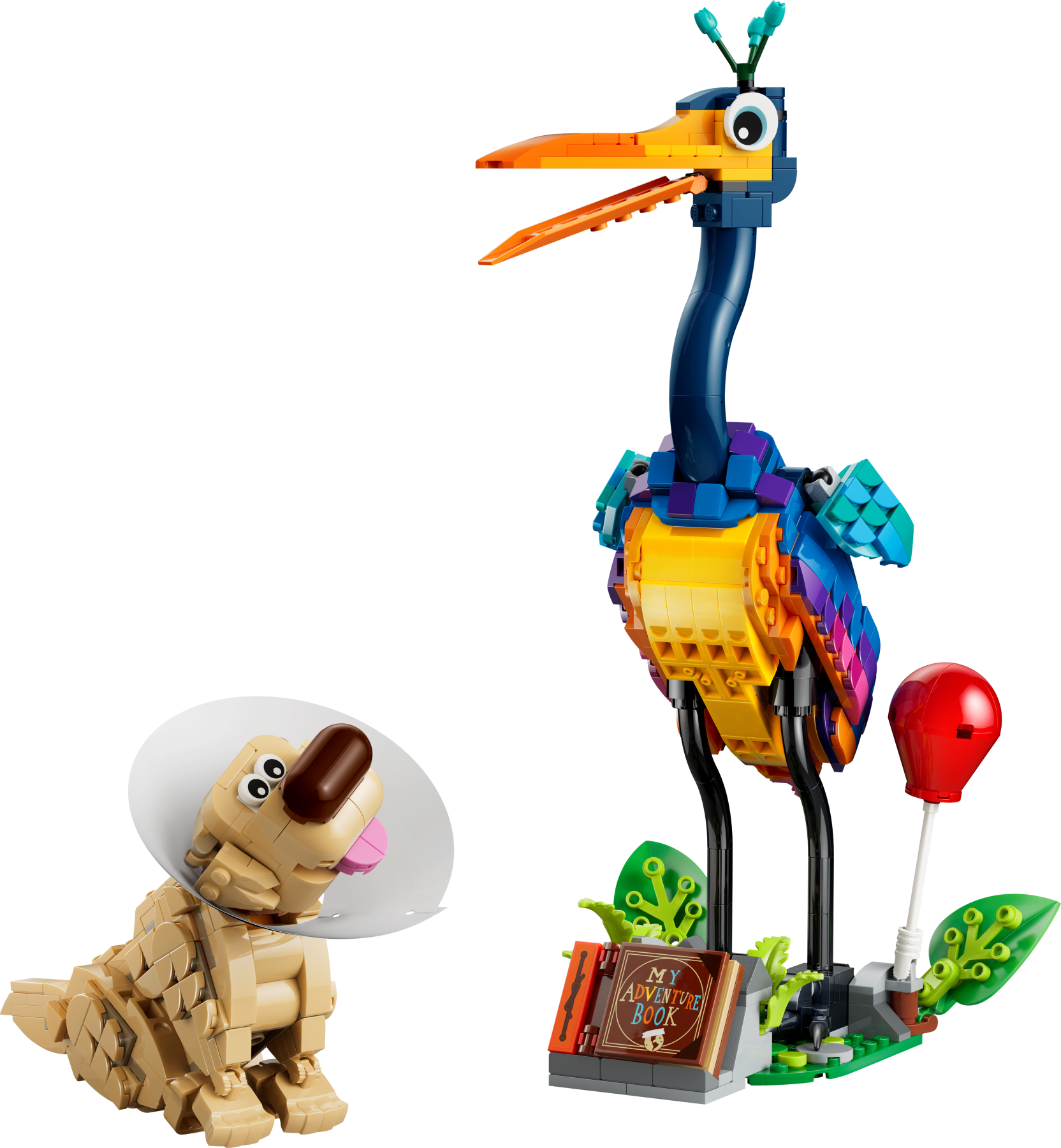 LEGO Disney and Pixar Up Kevin and Dug Posable Figures-43290-Bricking Lebanon
