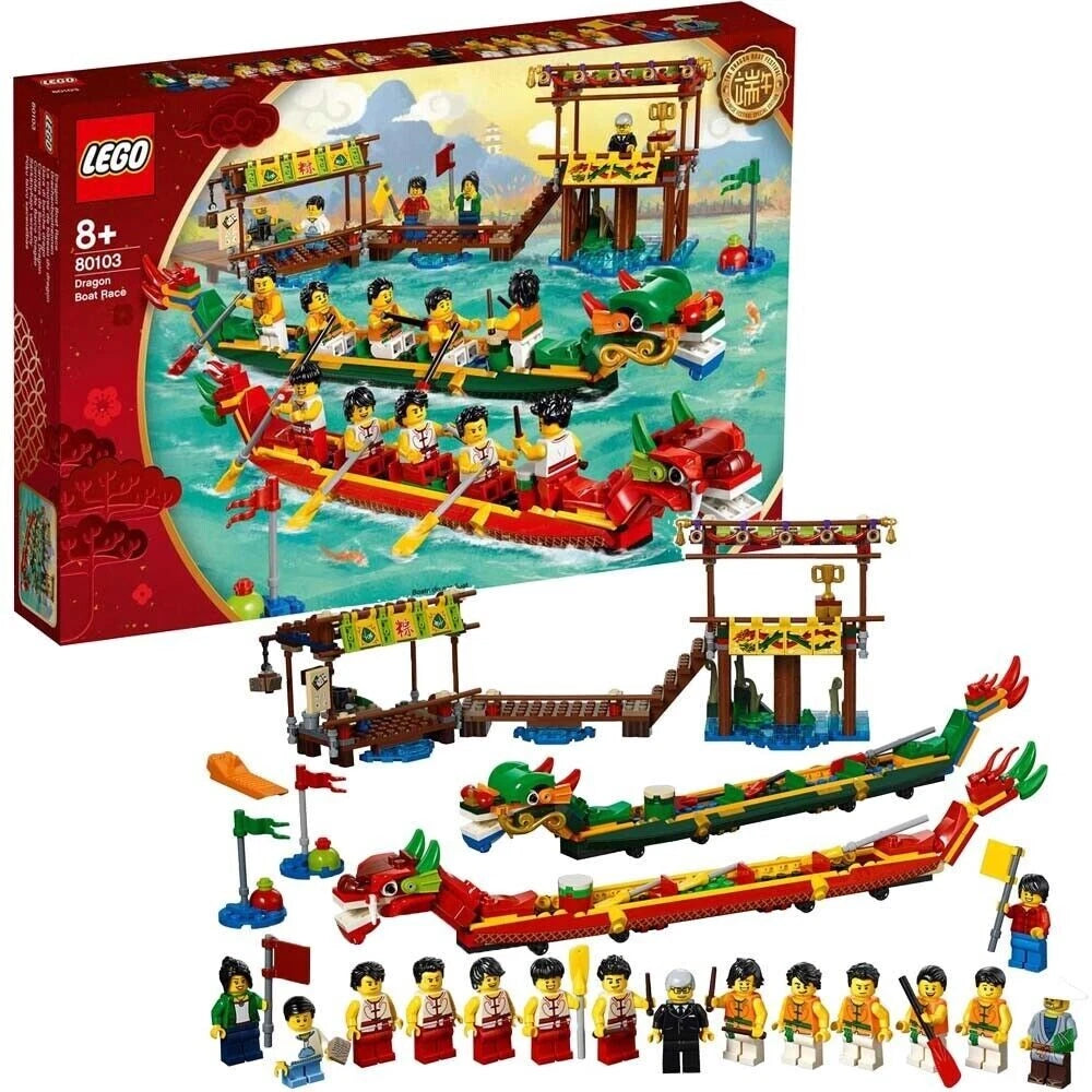 LEGO Dragon Boat Race 80103-Bricking Lebanon