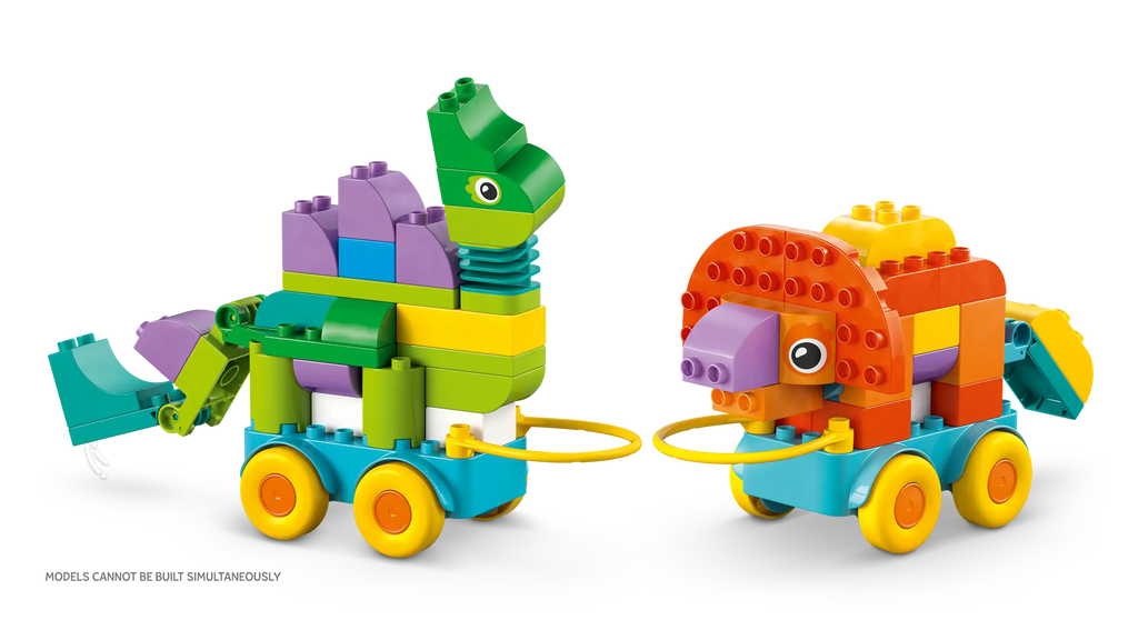LEGO Duplo 3 in 1 Dinosaurs on Wheels 10451-Bricking Lebanon